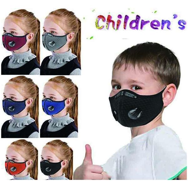 

sports face mask children outdoor sports dust-proof breathable washable protective mask cycling activated c jlllka lucky2005
