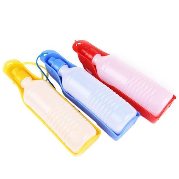 

portable pet dog cat travel water drink bottle bowl dispenser feeder plastic foldable pet water bowl qylqrp toys2010