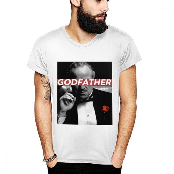 

vito corleone tees 3d print godfather t-shirt men good camiseta 100% cotton plus size tee casual new arrival nice1, White;black