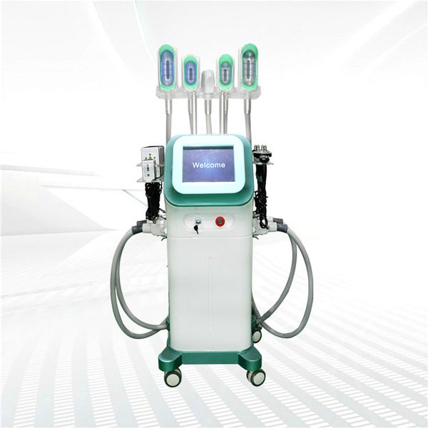 

7 в 1 cryolipolysis машина кавитация rf lipolaser для похудения всего тела 360 ° потеря жира подтяжки кожи двойного подбородка удаление