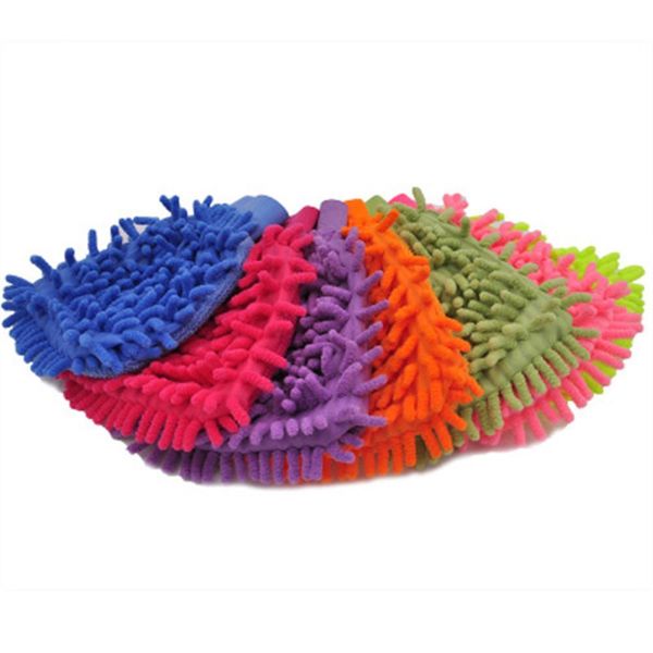 

microfiber car cleaning clay barcar detailing chenille glove mitt ultrafine microfiber household care washing cloth 21x15cm h jllthp