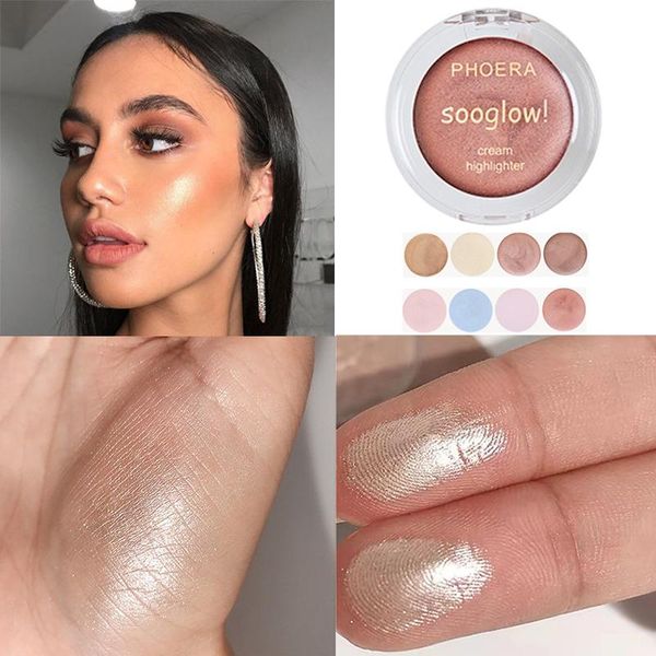 

highlighter make up shimmer cream face highlight eyeshadow glow bronzer maquillajes para mujer black shadow glitter palette body