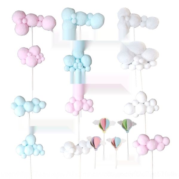 

5jxey decoration plug-in hipster cake cute large small cakecloud stereo card cakecloud decoration plug-in hipster soft cute large small soft