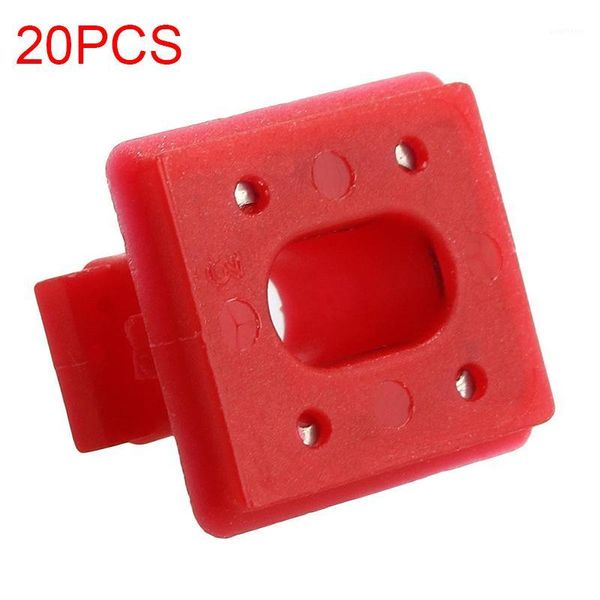 

20pc fixing red buckles car dashboard dash trim strip clip for e46 / e65 / e66 e83n1