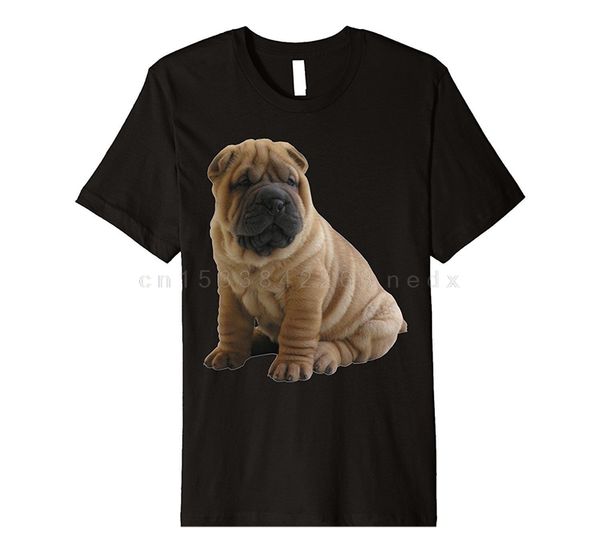 

hip hop novelty men's brand clothing shar pei cute dog homme customized hoodie designers t shirts sweatshirt