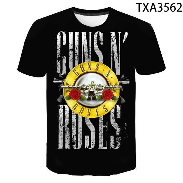 

summer guns n roses punisher boy girl printed cool 3d print shirts anime kawaii funny men clothing