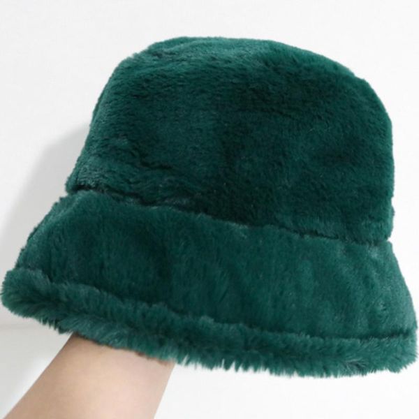 

faux fur leopard bucket hat 2020 autumn winter ladies thick warm soft outdoor travel fisherman hat velvet panama girls, Blue;gray