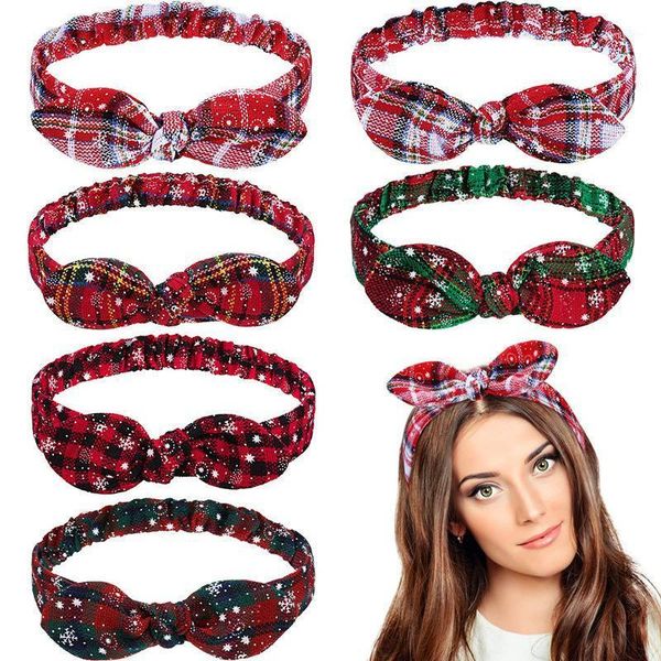 

christmas decorations christams garland snowflake lattice headband year decor navidad women hair accessories merry gifts .1