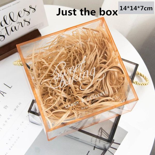 

stobag 10pcs transparent portable box wedding birthday party baby shower baking cookies cake boxes and packaging decoration bbyaet lg2010