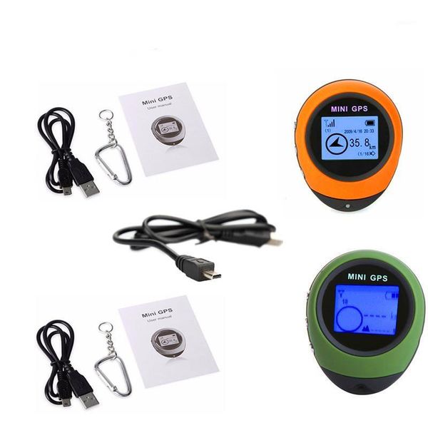 

car gps & accessories 2 pcs rechargeable usb mini navigation receiver tracker logger handheld location finder tracking for outdoor travel1