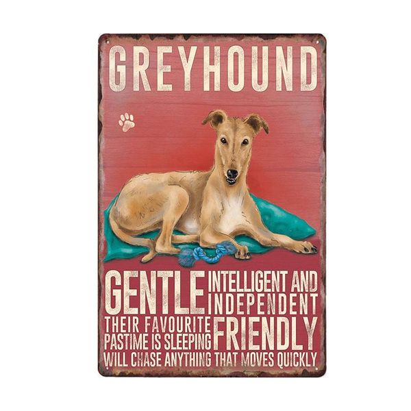 

вход бар декор налет dog pub vintage poster украшение плиты 20х30см ретро декоративные питомники сердитый металла главная sqcifc home003