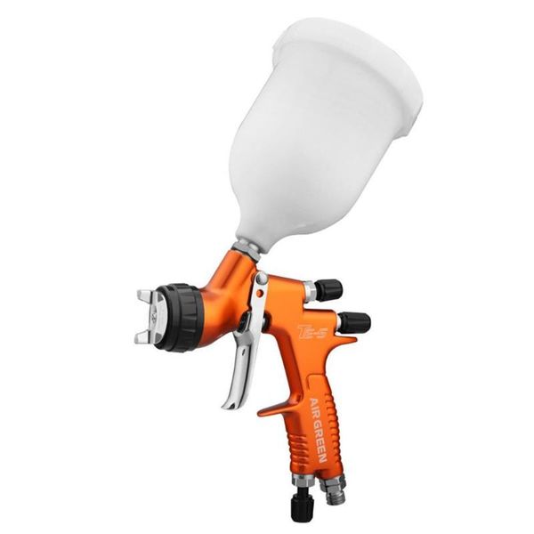 

1.3mm nozzle high atomizing spray gun airbrush gravity feeding oxygen gun