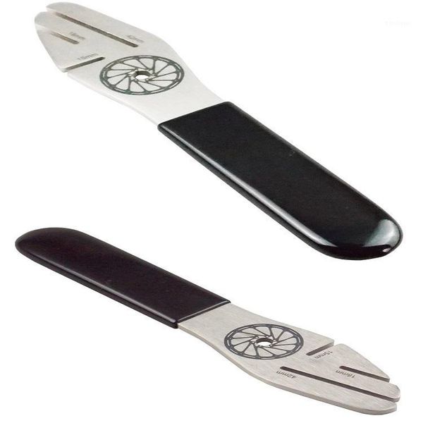 

bicycle correction brake disc correction wrench positioning repair tool adjustment durable stainless steel1