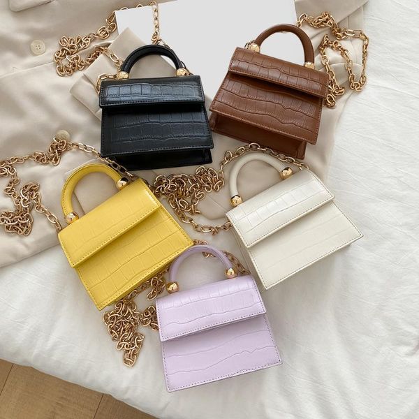 

женщины мини сумки на ремне, кожа аллигатора ручки tote цепи crossbody мешок