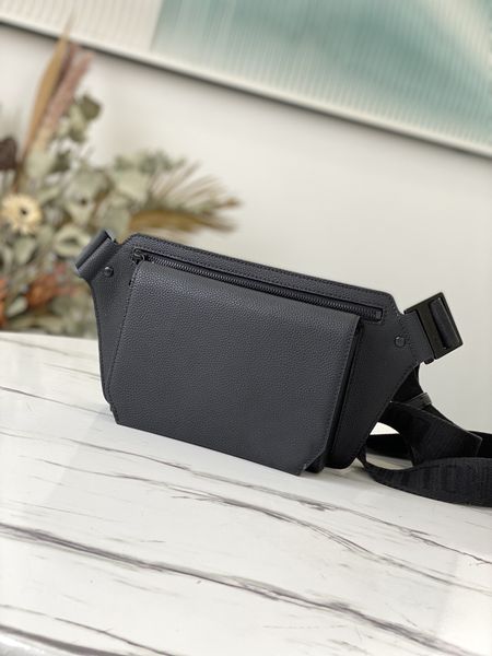 

classic cowhide crossbody bag for men and women. size: 30 x 16 x 3 cm