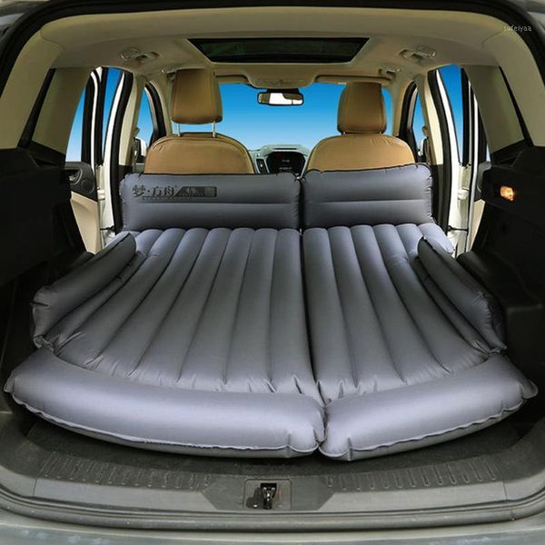 

camping car bed car mattress inflatable oxford cloth 6/4 portable colchon inflable para auto mattress air bed1