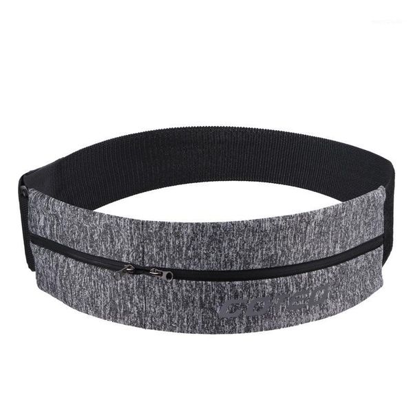 

sports elastic waist bag double zipper pocket belt bag waterproof running yoga waist large screen mobile phone outdoor1