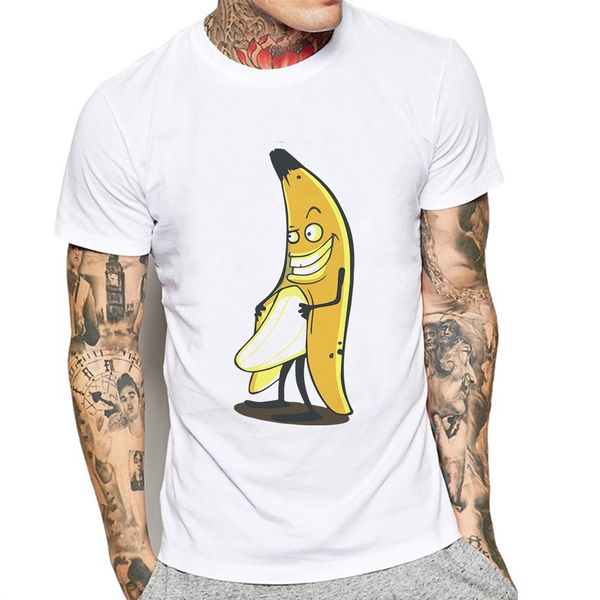 

asian size fashion short sleeve casual tee hipster creative banana print mens funny hooded sweatshirt hoodie men t shirt