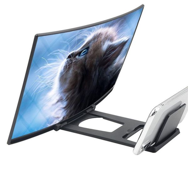 

mobile amplifier magnifier amplification phone screen 3d hd movie video stand holder 12inch