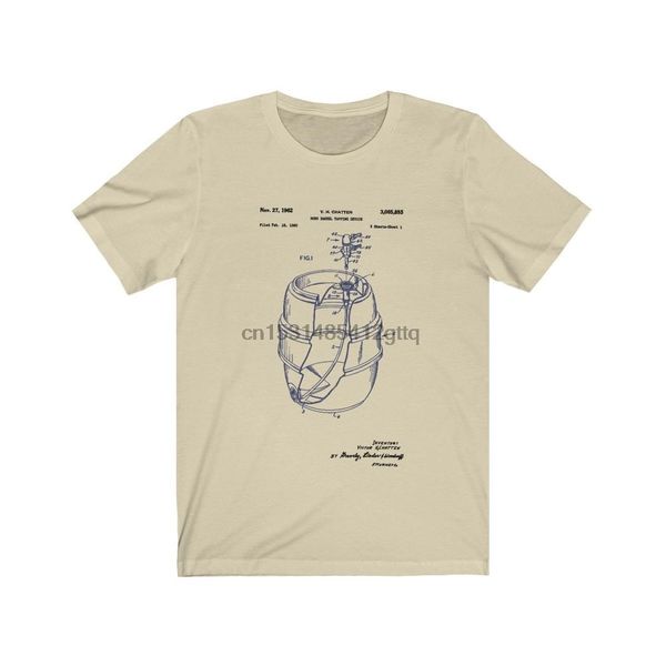 

1962 beer keg tap patent drawing hoodie designers t shirts sweatshirt