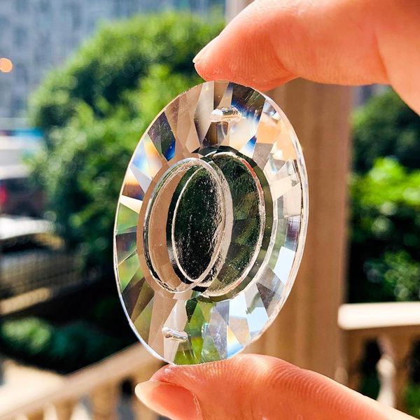 

colorful lamp prisms chandelier glass crystals hanging drops pendants rainbow maker crafts art work project parts replacement di h qylgyi