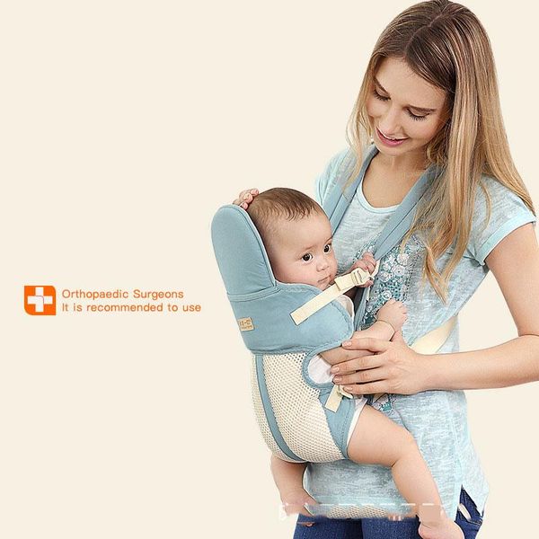 

carriers, slings & backpacks breathable nettings sling baby carrier ergonomic backpack hipseat for born prevent o-type legs kangaroos