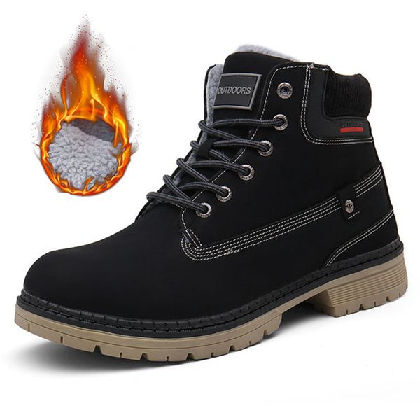 

2021 new winter shoes snow pu women's leather ladies torozelo of gross bottom tool boots from men to the air hstg, Black