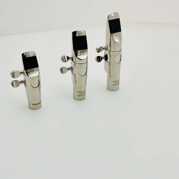 

dukoff saxophone mouthpiece nickel plated size 5 6 7 8 9 alto soprano tenor sax mouthpiece accessories267u