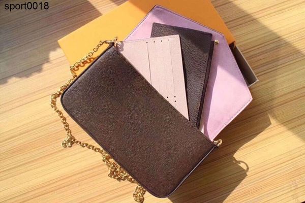 

with gift box 29 styles 3-set pochette flicie series chain bags m62467 m64065 m61267 m62982 m62145 n60235