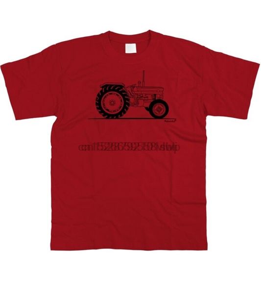 

mens original sketch massey ferguson mf 135 classic tractor t-shirt s - 5xl sport hooded sweatshirt hoodie