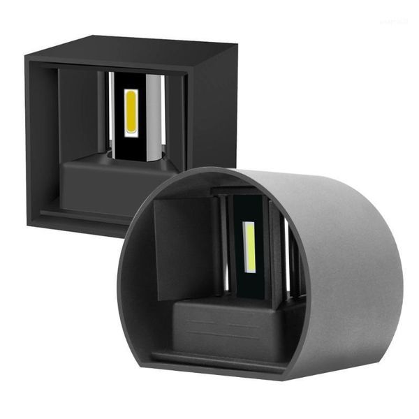 

12w waterproof outdoor indoor led wall lamp modern aluminum adjustable wall light bedroom hallway porch balcony1