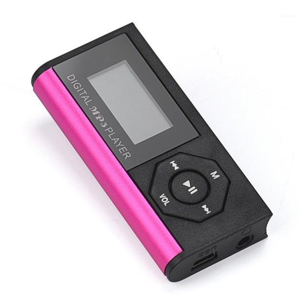 

hxroolp usb mp3 player with digital lcd screen plug-in digital radio player portable music supports micro sd cards a501
