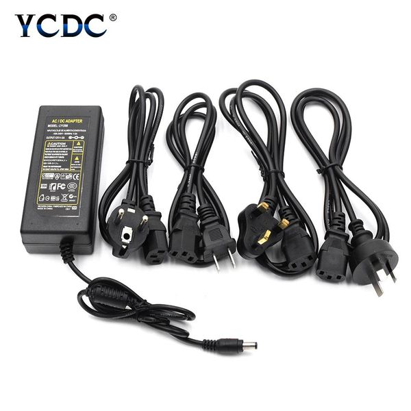 

power adapter charger supply dc 12v 1a 2a 3a 5a 6a 7a 8a adaptor dc 12 volt eu us uk plug swy qylaxu mywjqq