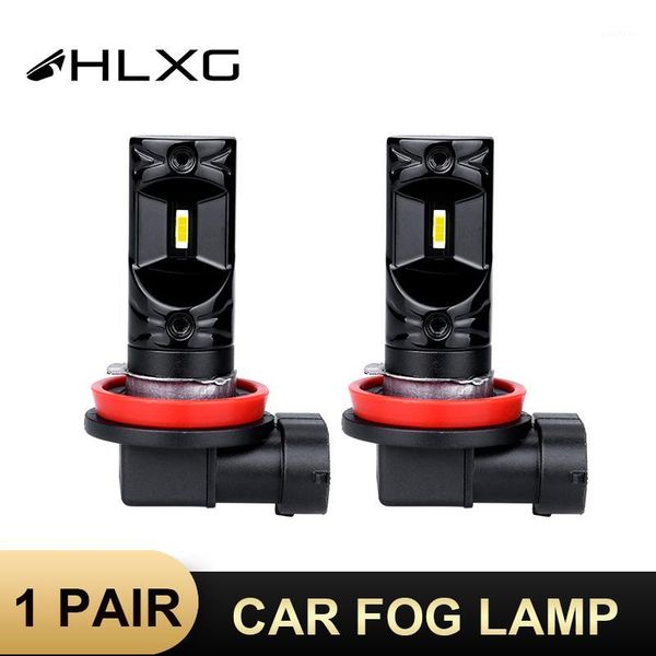 

hlxg fog light led h4 h7 car auto led 1860csp h9 9005 9006 hb3 hb4 day running light bulb turning parking h8 h11 bulb 12v1