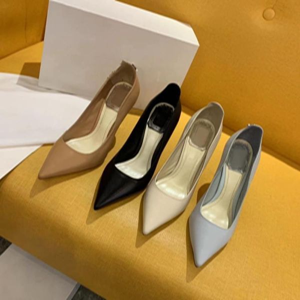 

2020 new fashion designer women's pumps super high heel female shoes wedding party dress ladies shoes slip-on shallow women shoe, Black