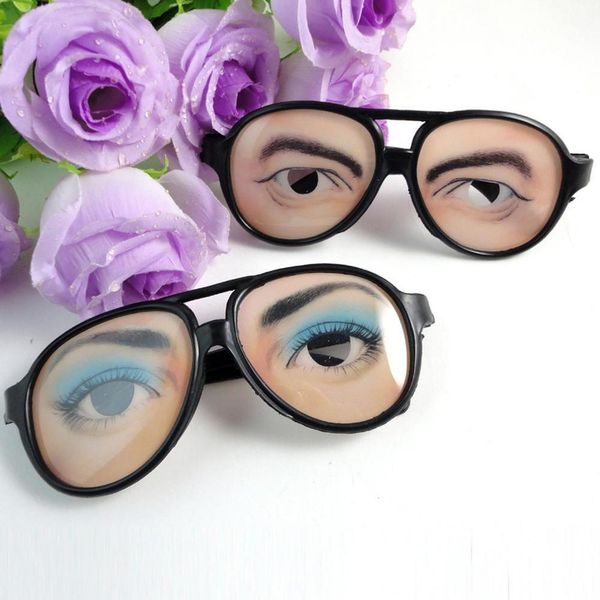 

joke funny fake eyes disguise glasses for masquerade halloween costume party