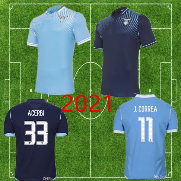 

20 21 lazio soccer jersey jony ss acerbi 2020 2021 football shirt luis alberto camiseta immobile sergej maillot j.correa maglia da calcio, Black;yellow