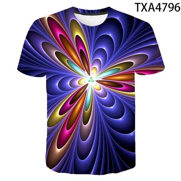 

colorful laser 3d boy girl printed cool 3d print shirts anime anime kawaii men clothing