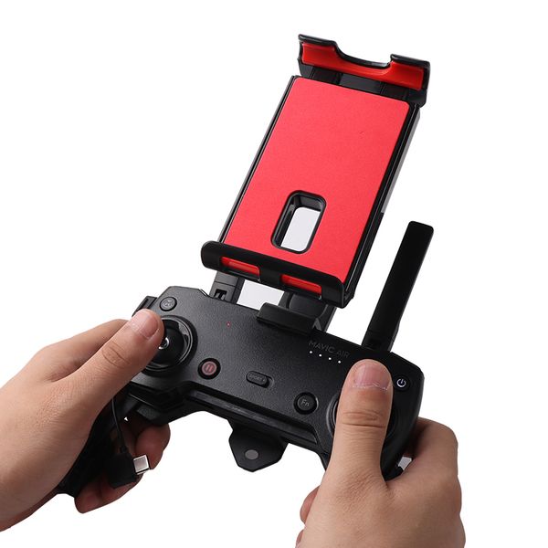 

mavic air controller phone front bracket tablet clamp mount monitor extended holder for dji