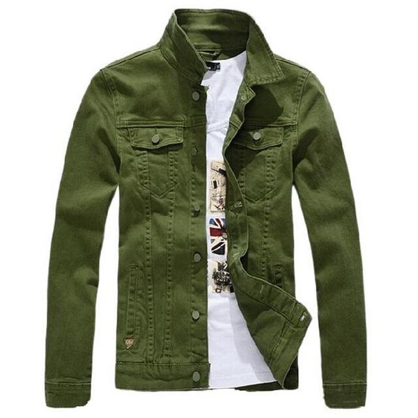 

men denim jackets men denim outwear fashion men's ripped jeans bomber jacket male brand coat, Black;brown