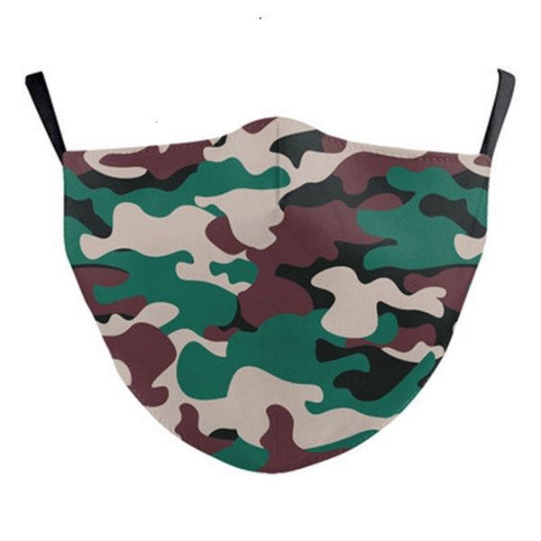 

camouflage styles adjustable 3d 10 protective printing digital face mask pm 2.5 dustproof anti- 3roq