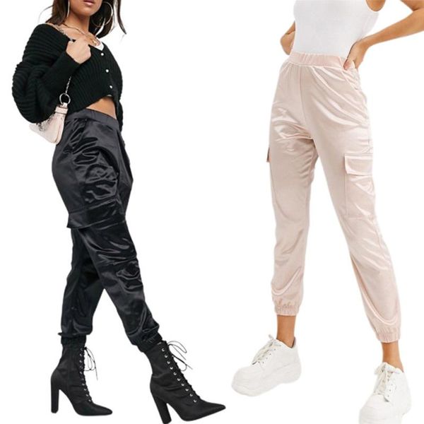 

women sweatpants loose harem pants casual jogging hip hop street style workout trouser, Black;white