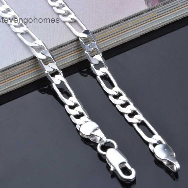 

3-room one side body popular 4m jewelry fashionable silver plated necklace
