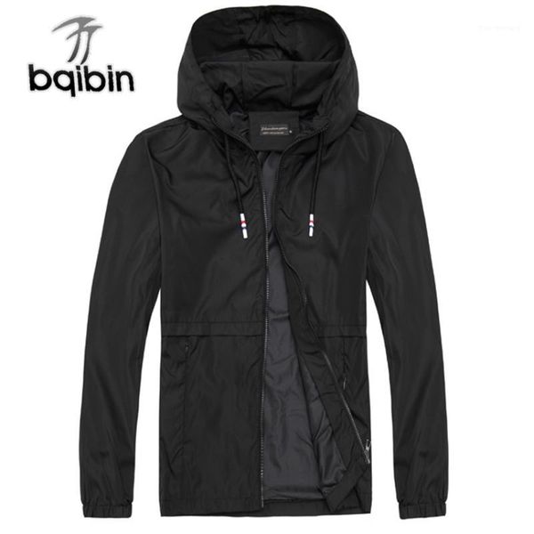 

2019 solid men's jackets 6xl spring casual hooded jackets men coats fashion male outerwear brand clothing plus size1, Black;brown