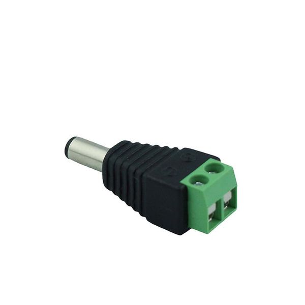 

10 шт 12v 2,1 x 5.5mm dc power мужского разъем jack разъем штепсель для cctv одноцветного светодиодного кпта jllwei homecart