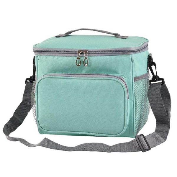 

lunch bags, lunch boxes, large refrigerated bags for men, ladies, adjustable belts, front pockets and double mesh side poc, Blue;pink