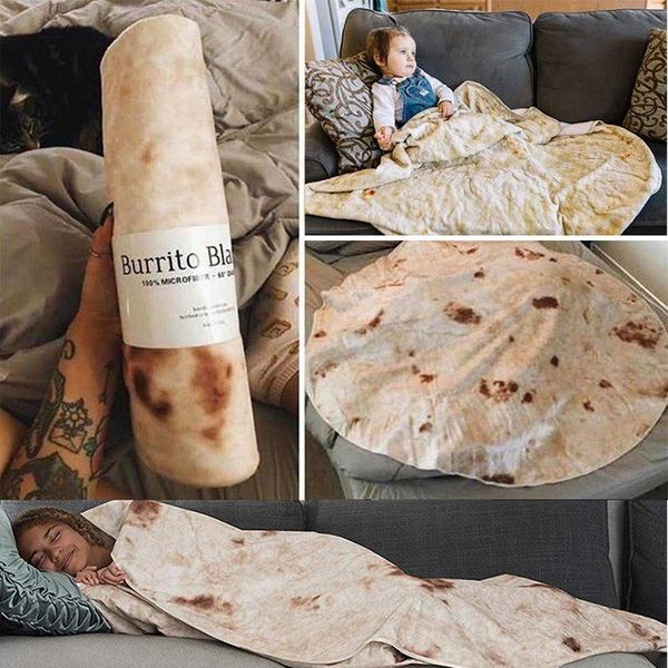 

tortilla blanket circle tortillas yoga mat towel digital printing selling