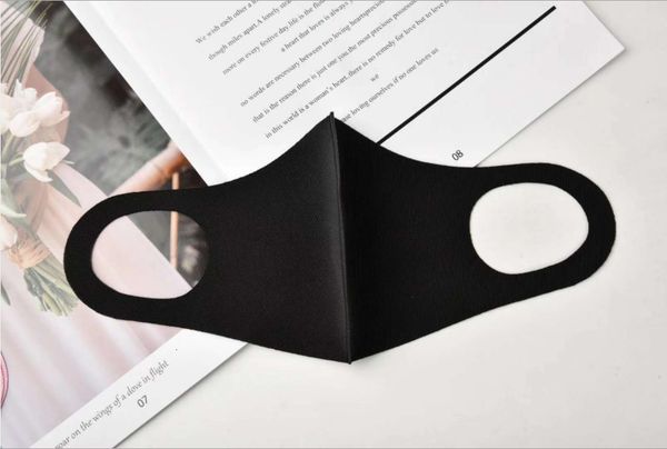 

masks washable black reusable protective designer face anti dust face masks cloth cotton children fashion mouth masks