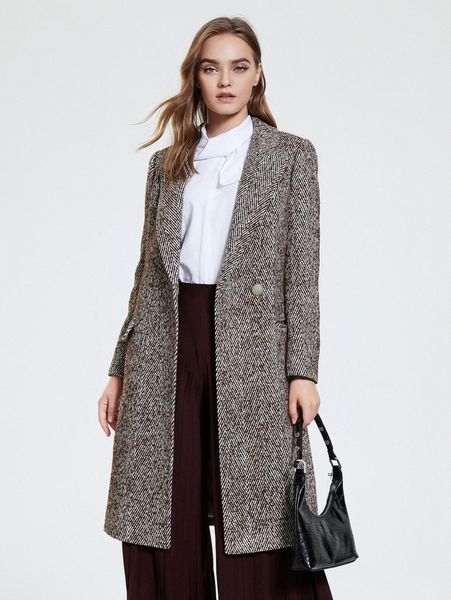 

miegofce single button belted overcoat l7jk#, Black