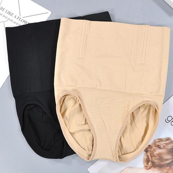 

new women's high-waisted belly-lifting hip-shaping briefs women's shaping pants, Black;pink